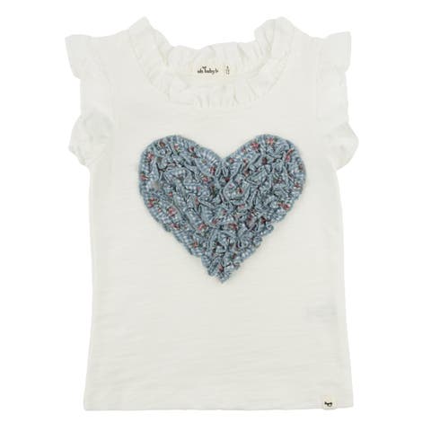 Dahlia Ruffle Heart Rebekah Tank (Toddler, Little Kid)