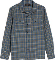 Double RL Matlock Plaid Cotton Button-Up Shirt