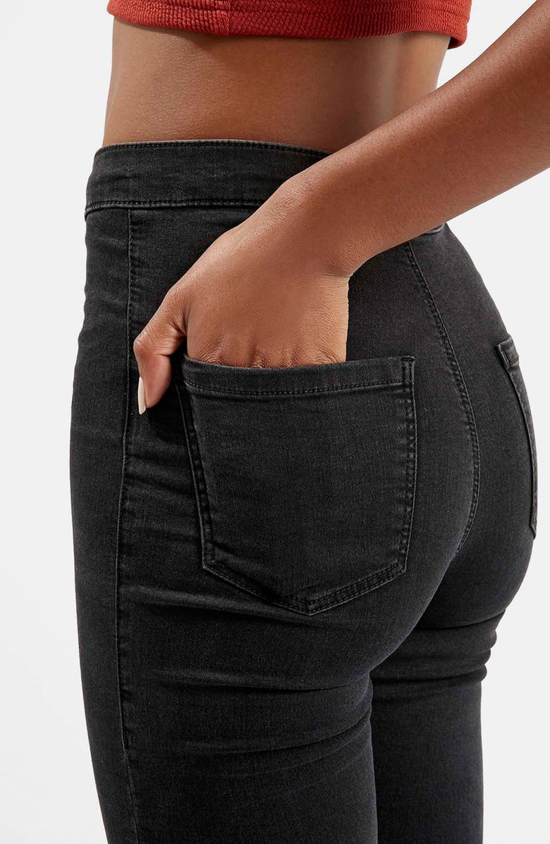 Topshop Moto 'Joni' Ripped Skinny Jeans, Alternate, color, 