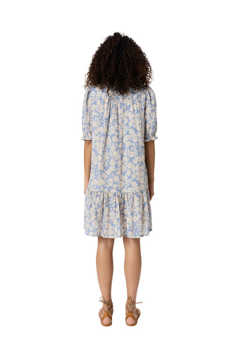 Romie Dropped Waist Mini Dress, Alternate, color, Sky Blue
