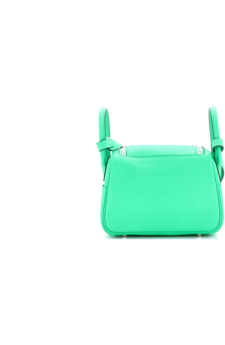 Pre-Owned Hermes Lindy Bag Clemence Mini, Alternate, color, Vert Comics