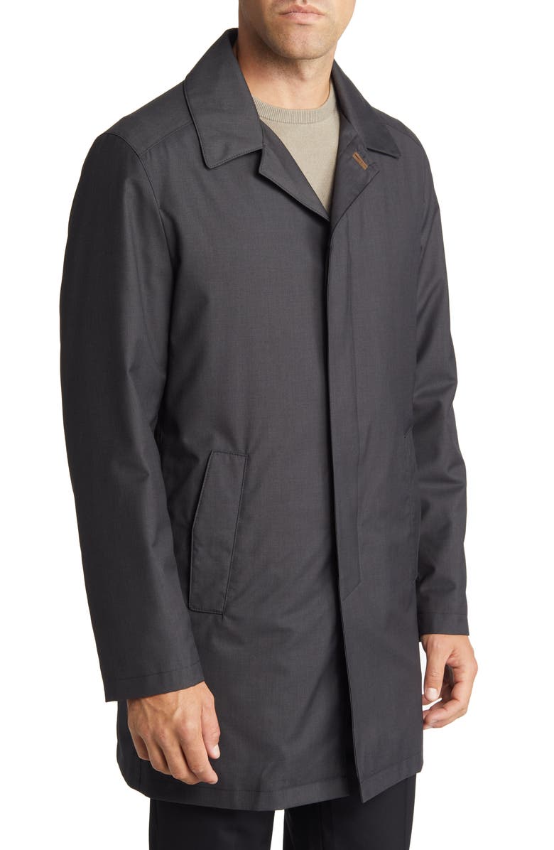 Corneliani Tech Raincoat with Removable Zip Liner, Alternate, color, 