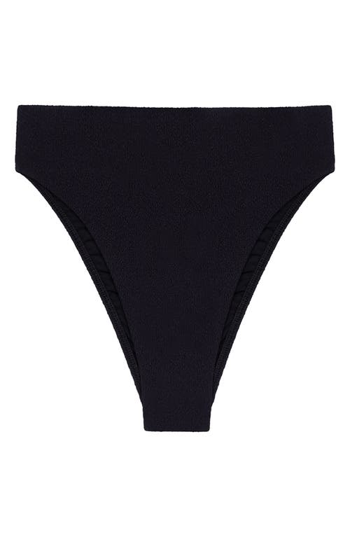 Vix Paula Hermanny Gigi Hot High Waist Bikini Bottoms In Black