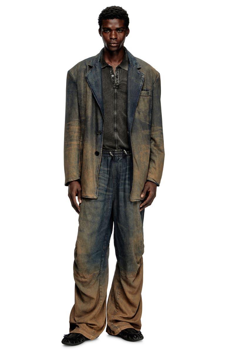 DIESEL<sup>®</sup> T-Nomely Polo, Alternate, color, Black/ Deni