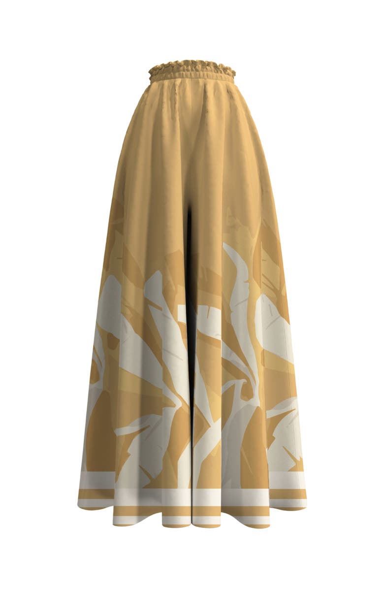 DIARRABLU Rocio Super-wide Jant Pants, Alternate, color, Rocio Yellow