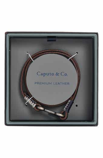 Men's Utility Hook Leather Bracelet