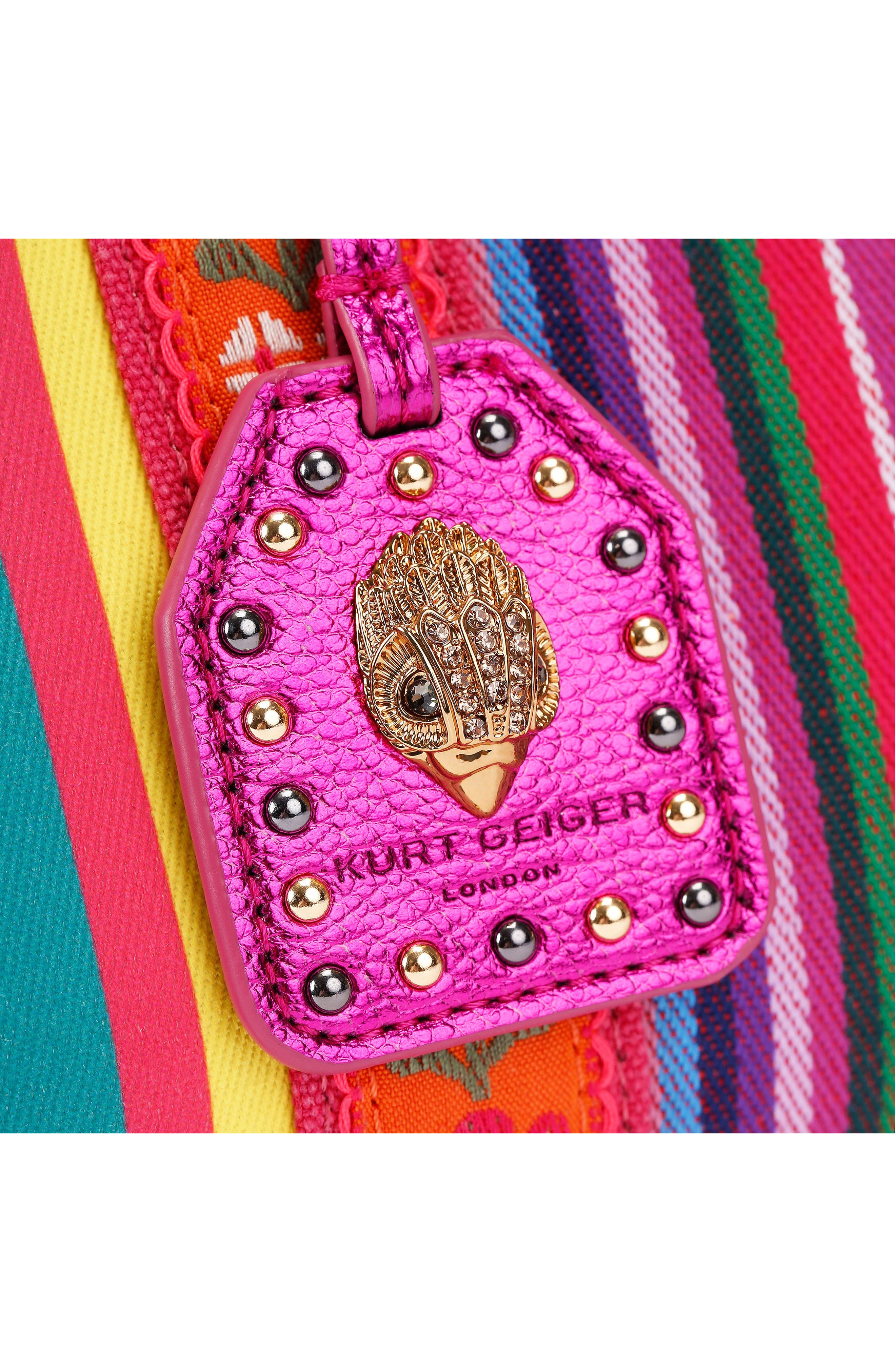 Kurt Geiger London Small Southbank Shopper Bag, Alternate, color, Open Pink