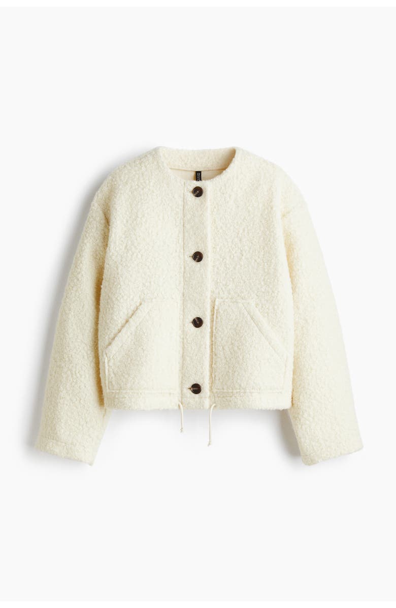 H&M Teddy Jacket, Main, color, 