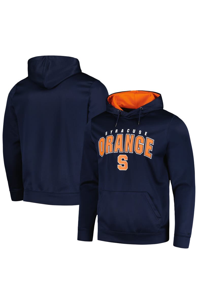COLOSSEUM Men's Colosseum Navy Syracuse Orange Resistance Pullover Hoodie, Main, color, Navy