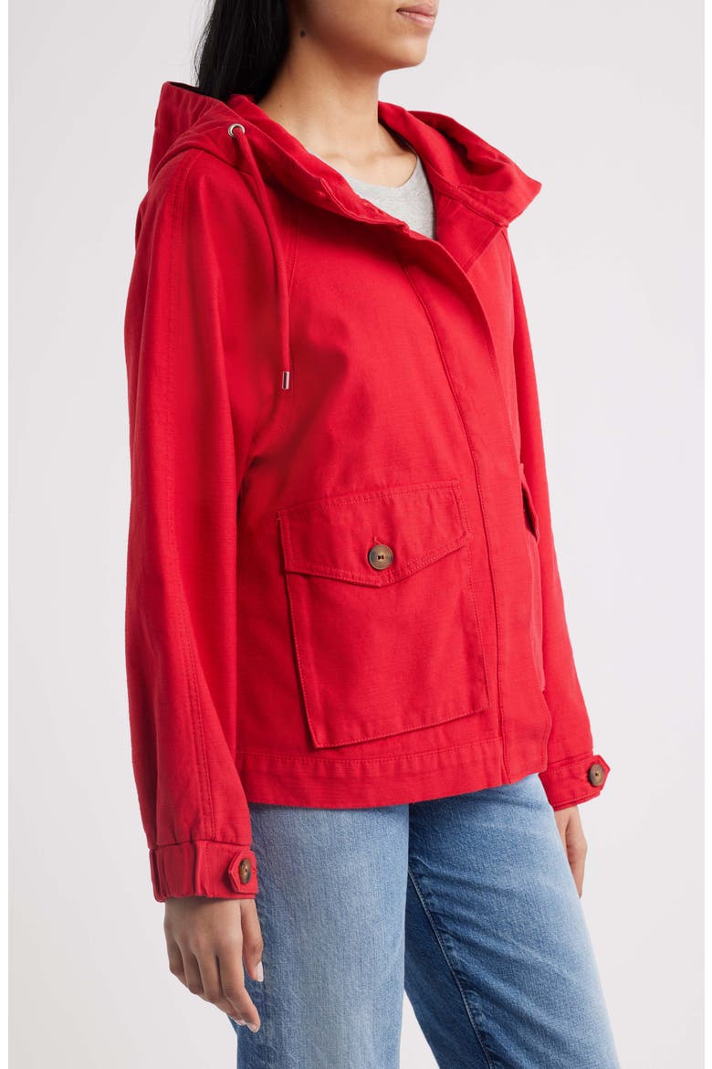 Tango Hooded Jacket, Alternate, color, TANGO RED