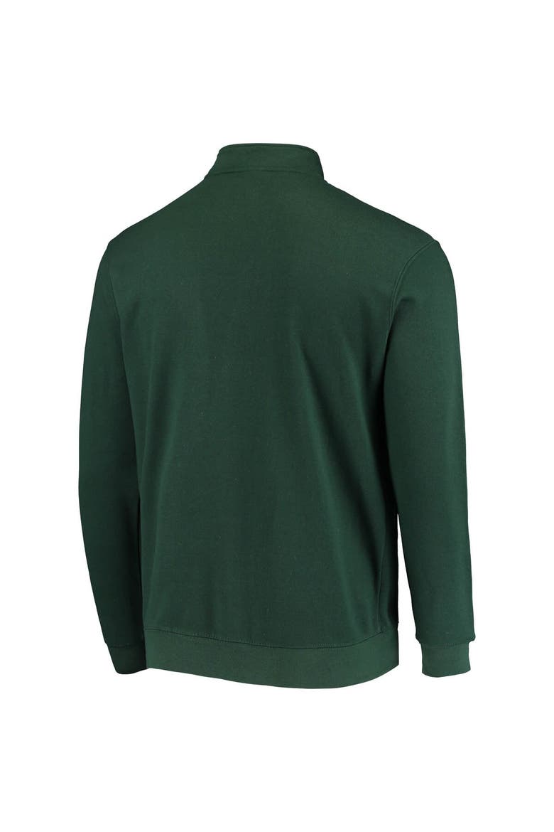 Men's Colosseum Green Michigan State Spartans Tortugas Logo Quarter-Zip Jacket, Alternate, color, Green