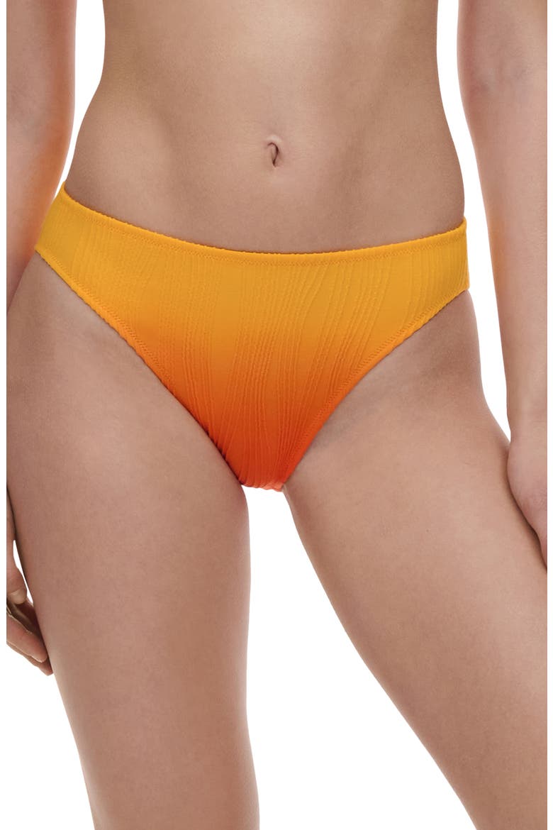 Jacquard Bikini Bottoms, Main, color, SUNRISE TIE-DYE