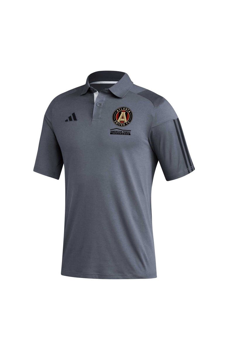 adidas Men's adidas Gray Atlanta United FC 2023 On-Field Training Polo, Alternate, color, Gray