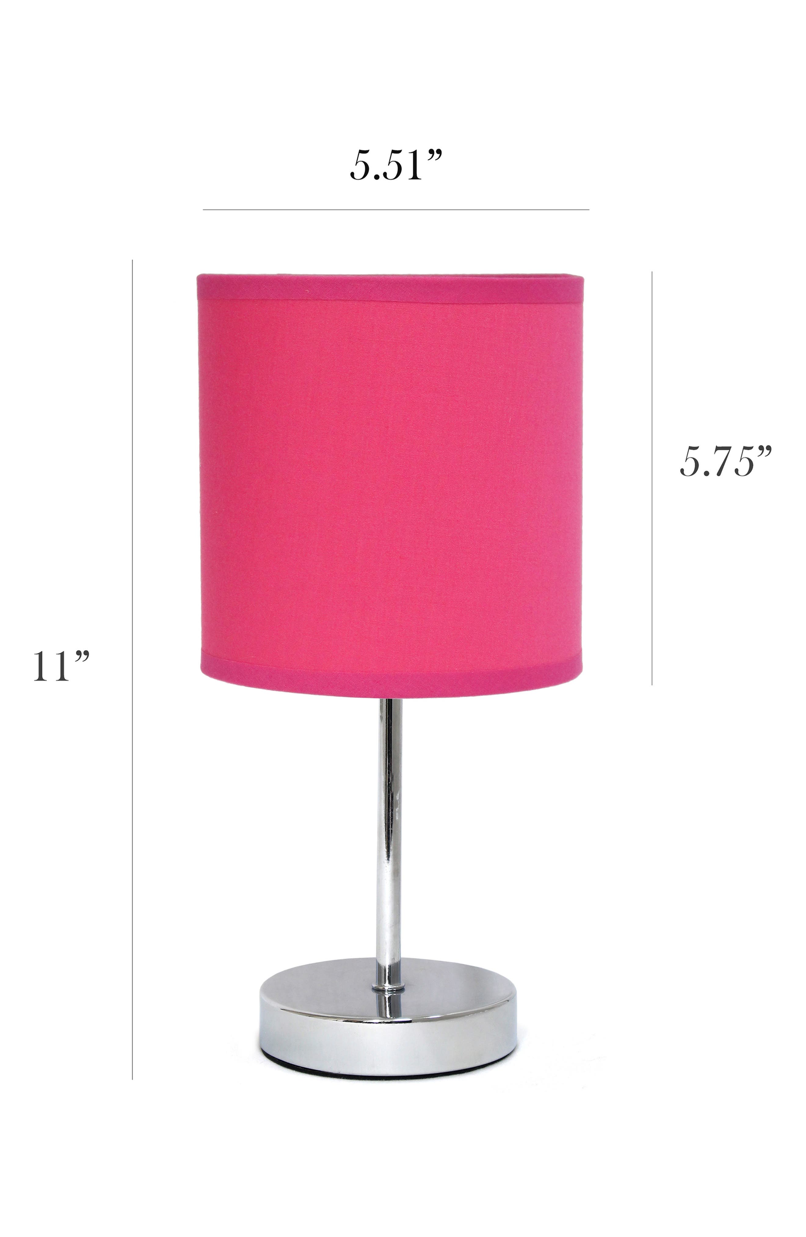 LALIA HOME Chrome Mini Basic Table Lamp | Nordstromrack