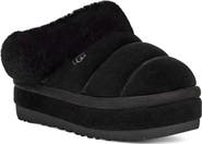 UGG® Tazzlita Genuine Shearling Trim Platform Slipper