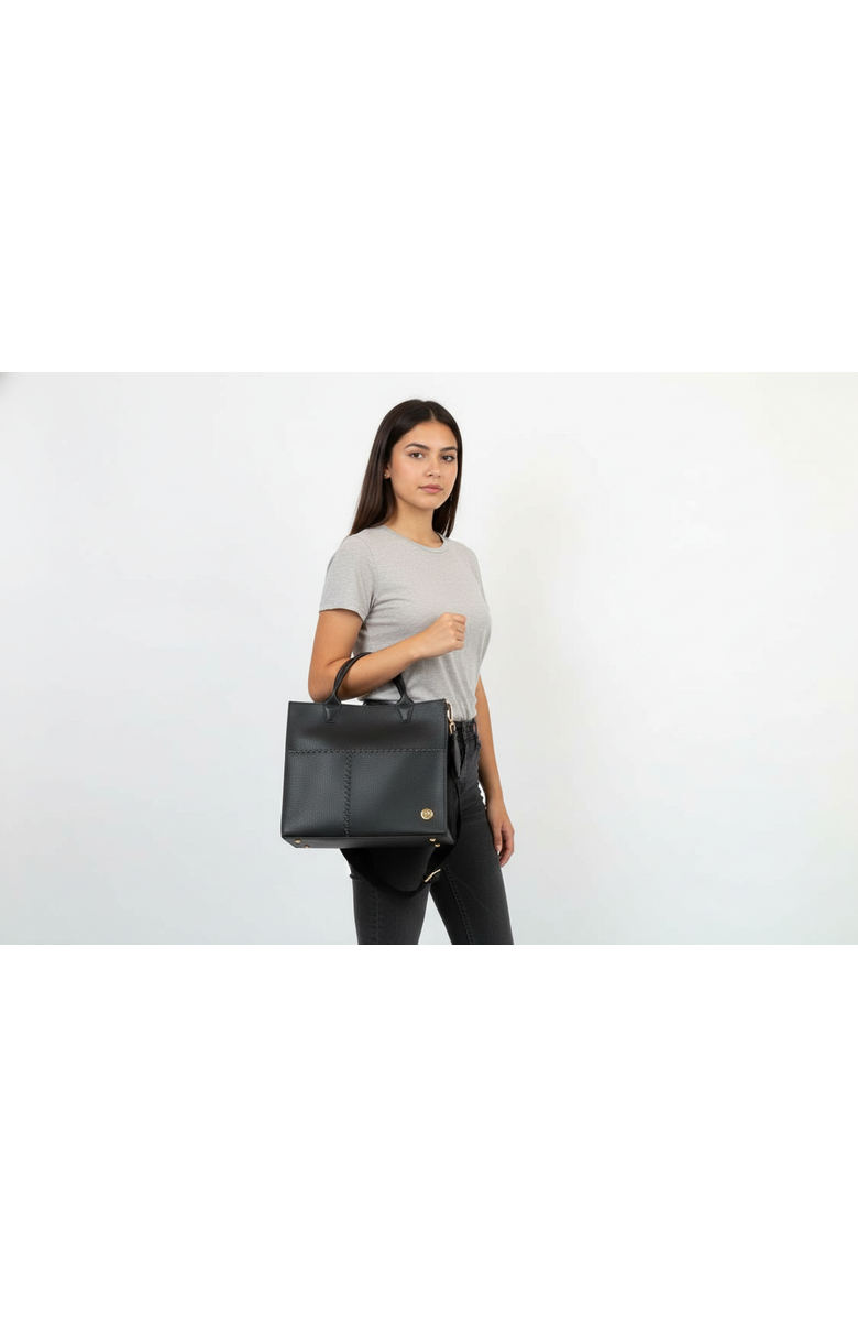 EVA INNOCENTI Sienna Mini Tote Bag, Alternate, color, Black