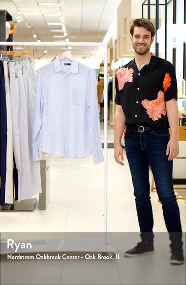 Laguna Linen Button-Up Shirt, sales video thumbnail