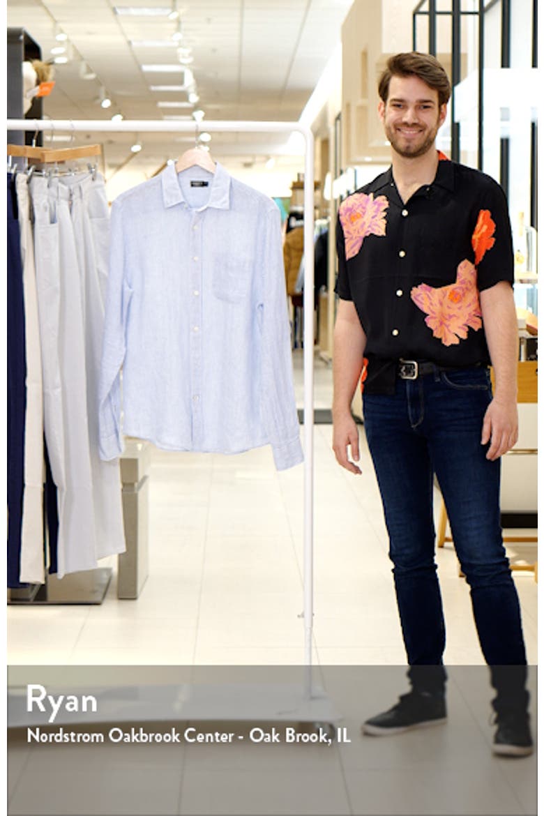 Laguna Linen Button-Up Shirt video