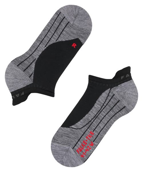 Falke Tk5 Wander Invisible Hiking Socks In Black