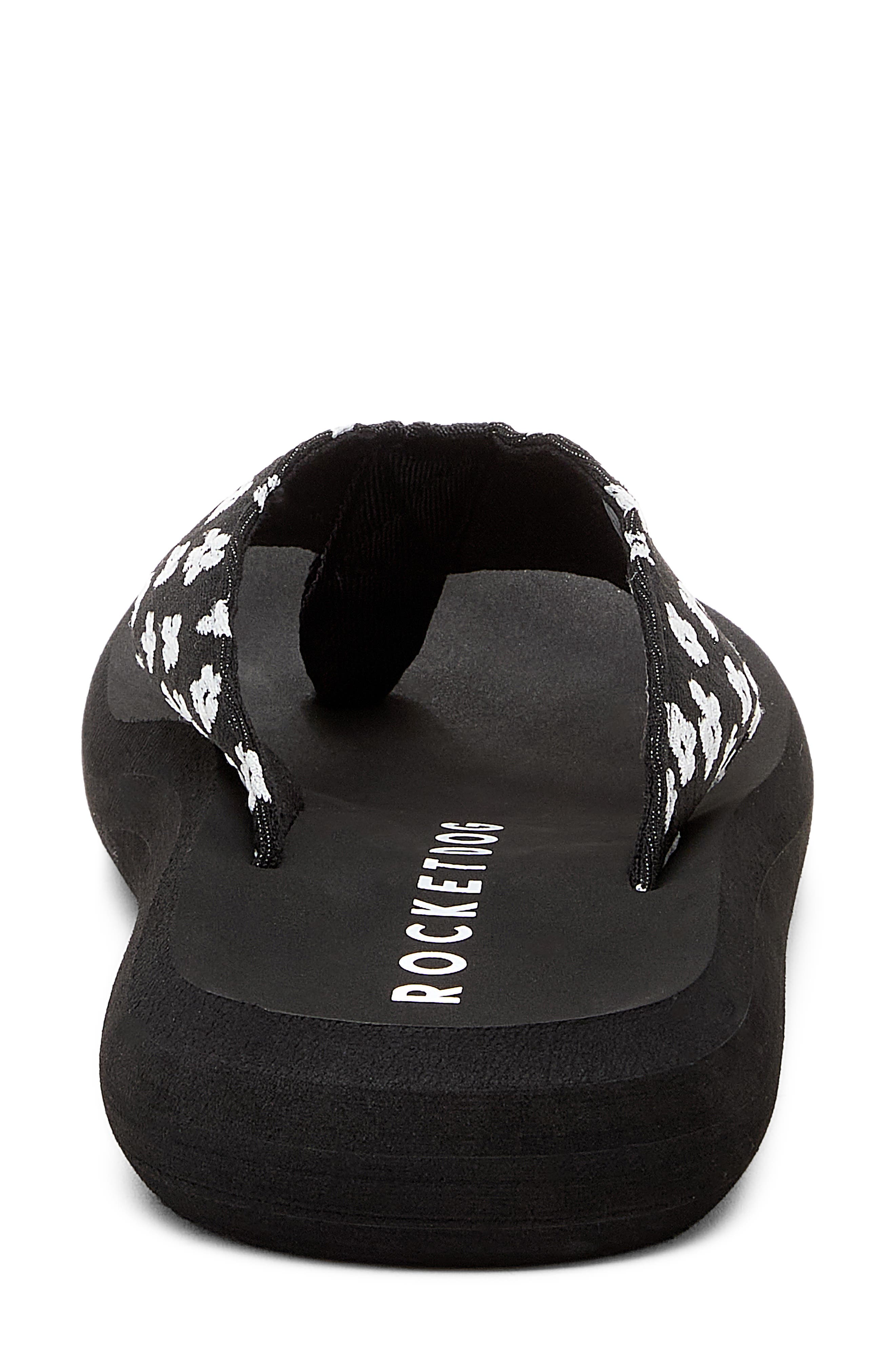 Spotlight 2 Flip Flop, Alternate, color, BLACK
