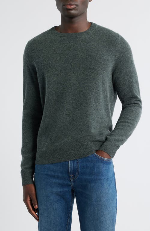 Nordstrom Cashmere Crewneck Sweater In Green