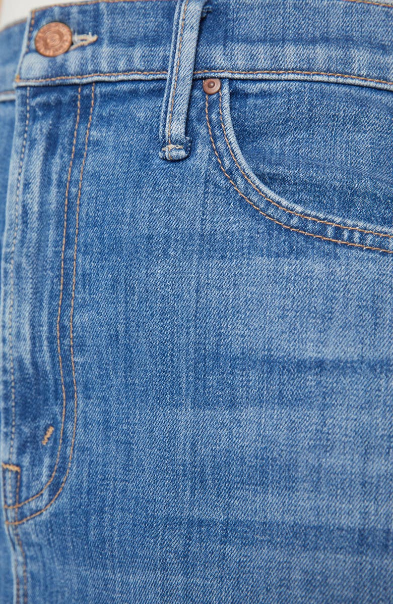 MOTHER The Pencil Pusher Denim Skirt, Alternate, color, 