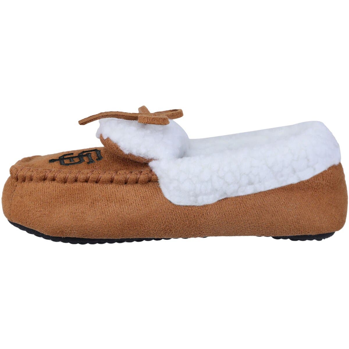 FOCO Youth FOCO San Francisco Giants Moccasin Slippers, Alternate, color, 