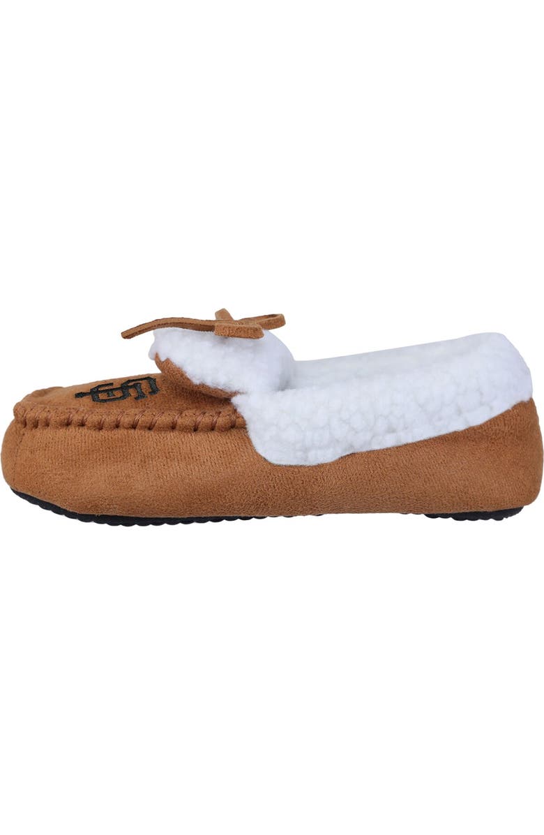 FOCO Youth FOCO San Francisco Giants Moccasin Slippers, Alternate, color,