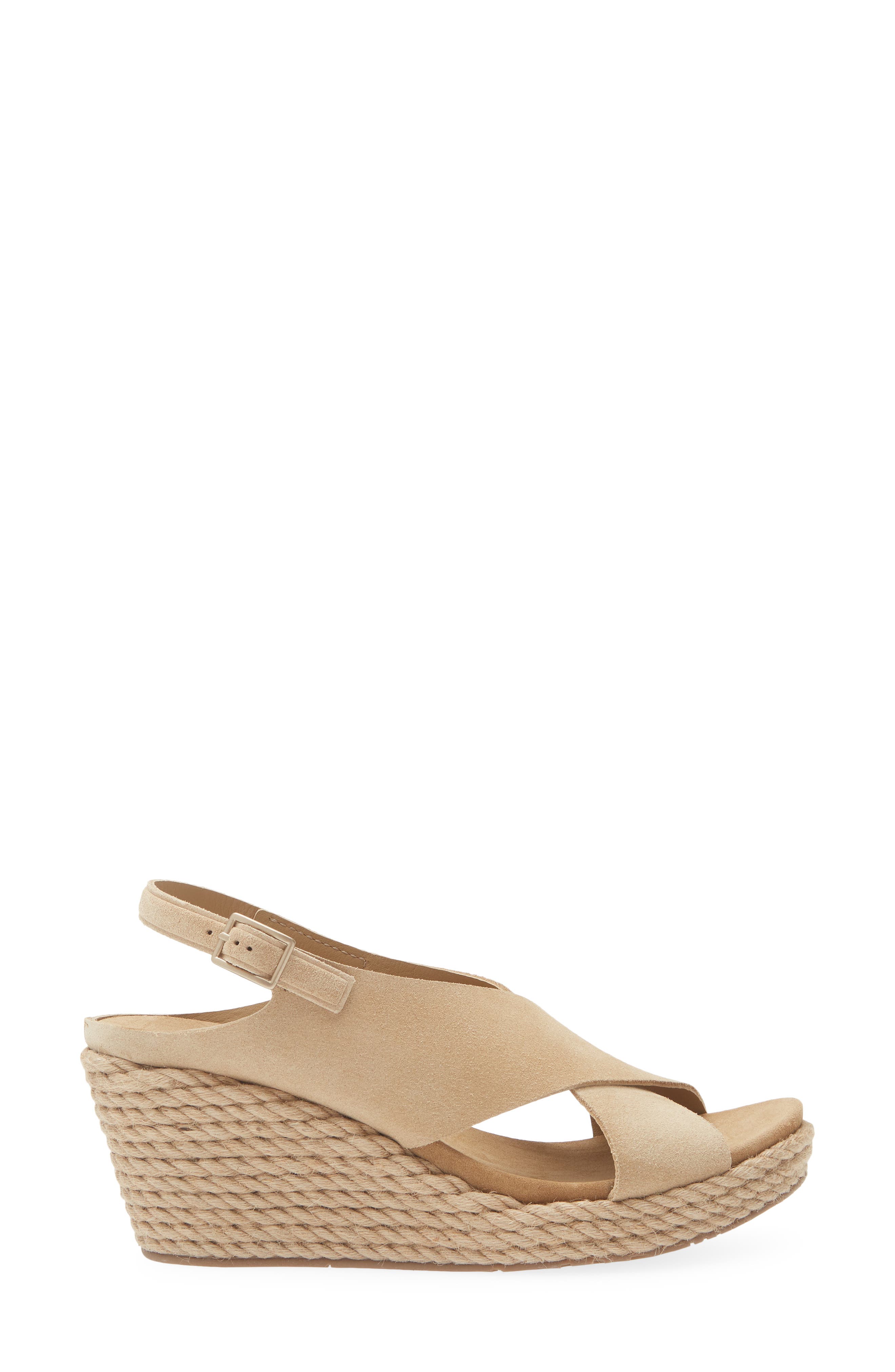 Avis Platform Wedge Sandal, Alternate, color, DIJON CASTORO
