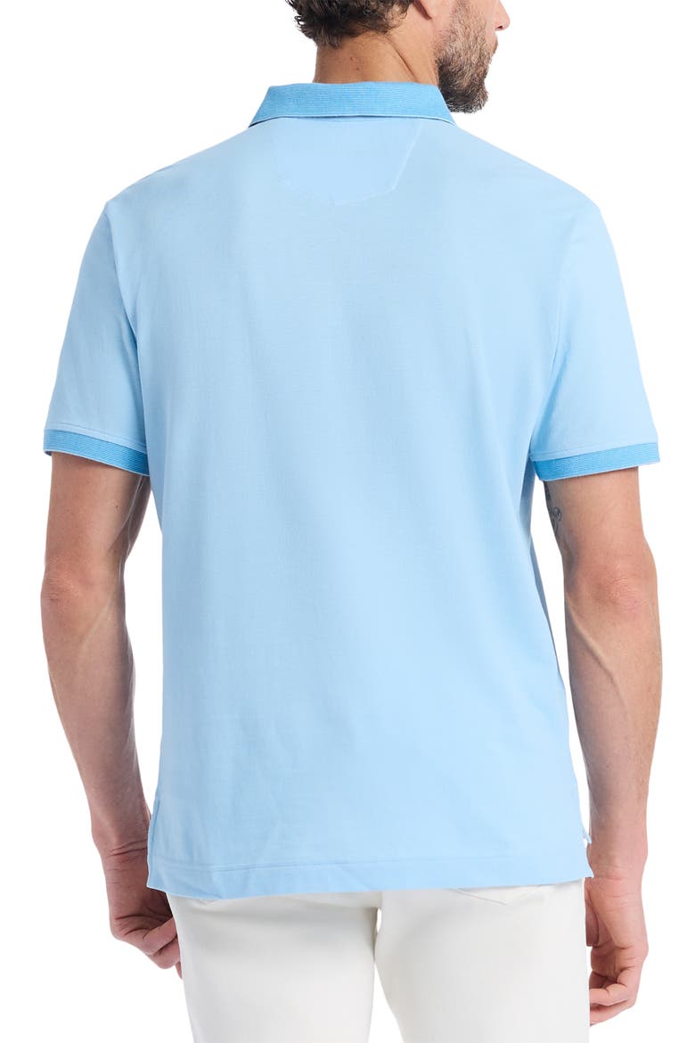 Devil Cotton Polo, Alternate, color, LIGHT BLUE