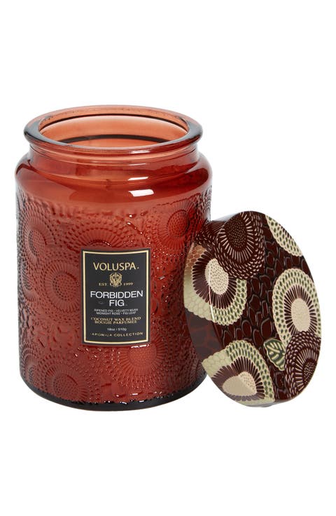 Forbidden Fig Large Jar Candle
