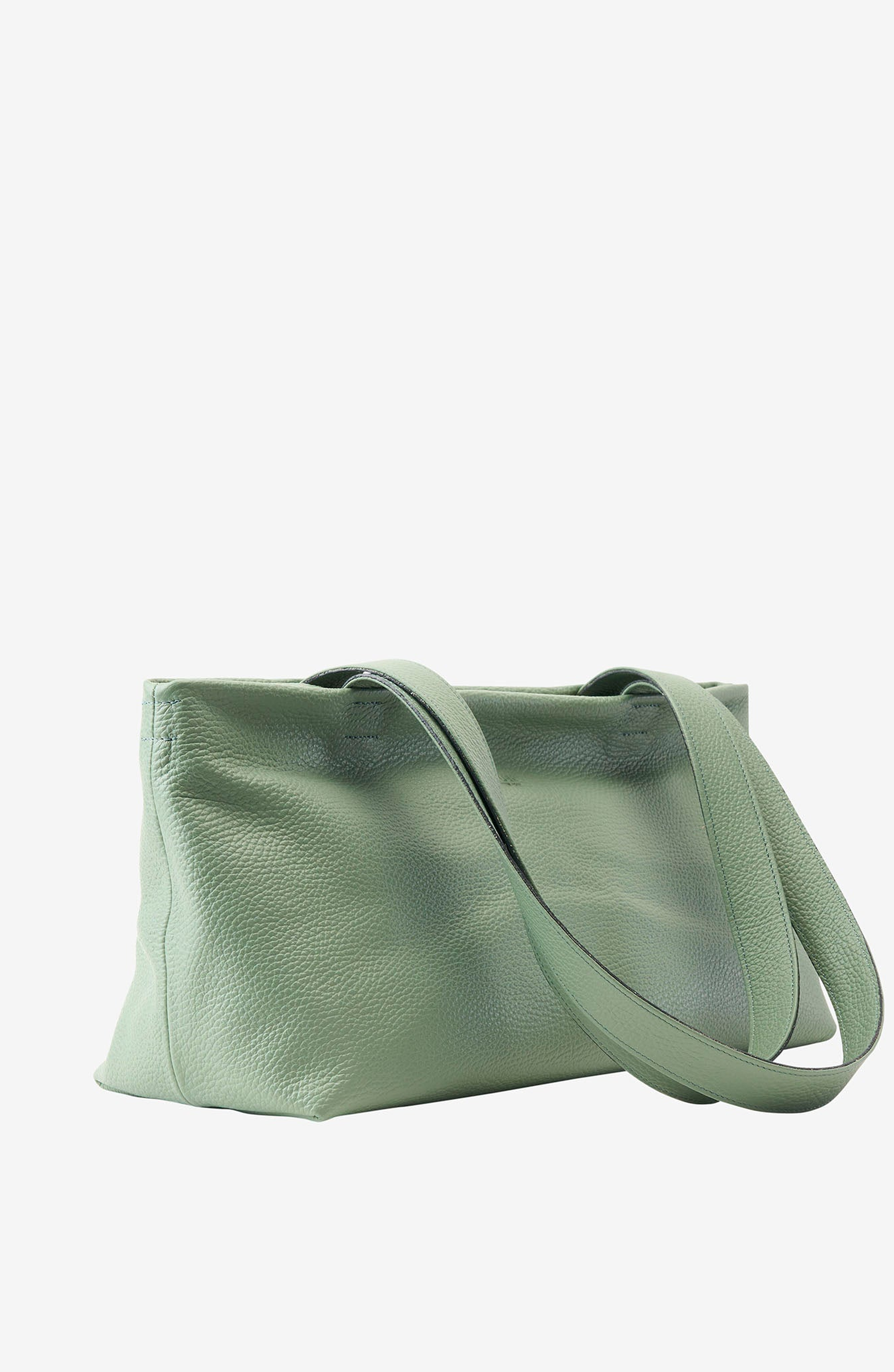 Anaya Zip Top Tote, Alternate, color, Sage