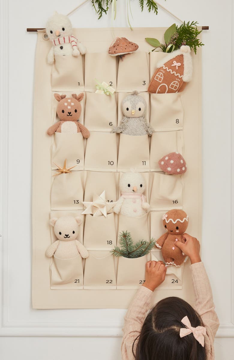 cuddle+kind Baby Snowman Stuffed Animal, Alternate, color, White