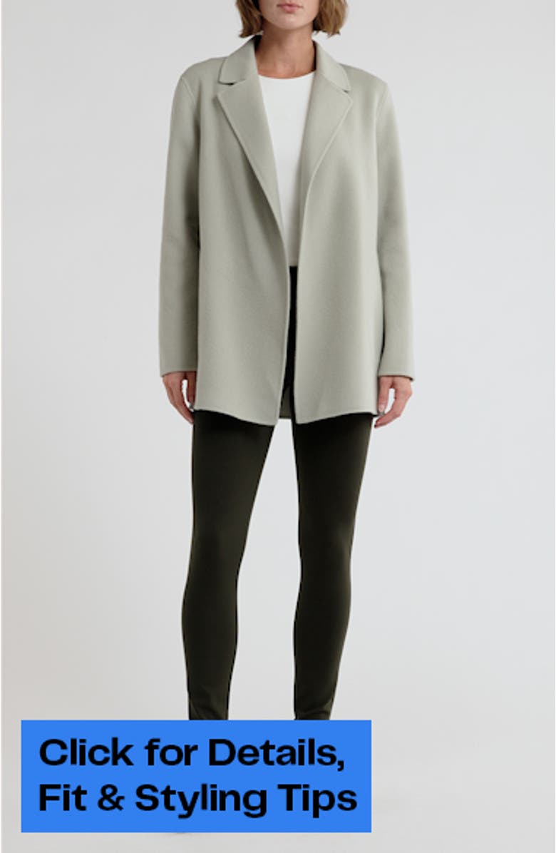 Sileena Wool & Cashmere Blend Coat, sales video thumbnail