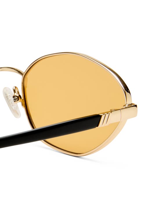 Le Specs Le Bebe 58mm Oval Sunglasse