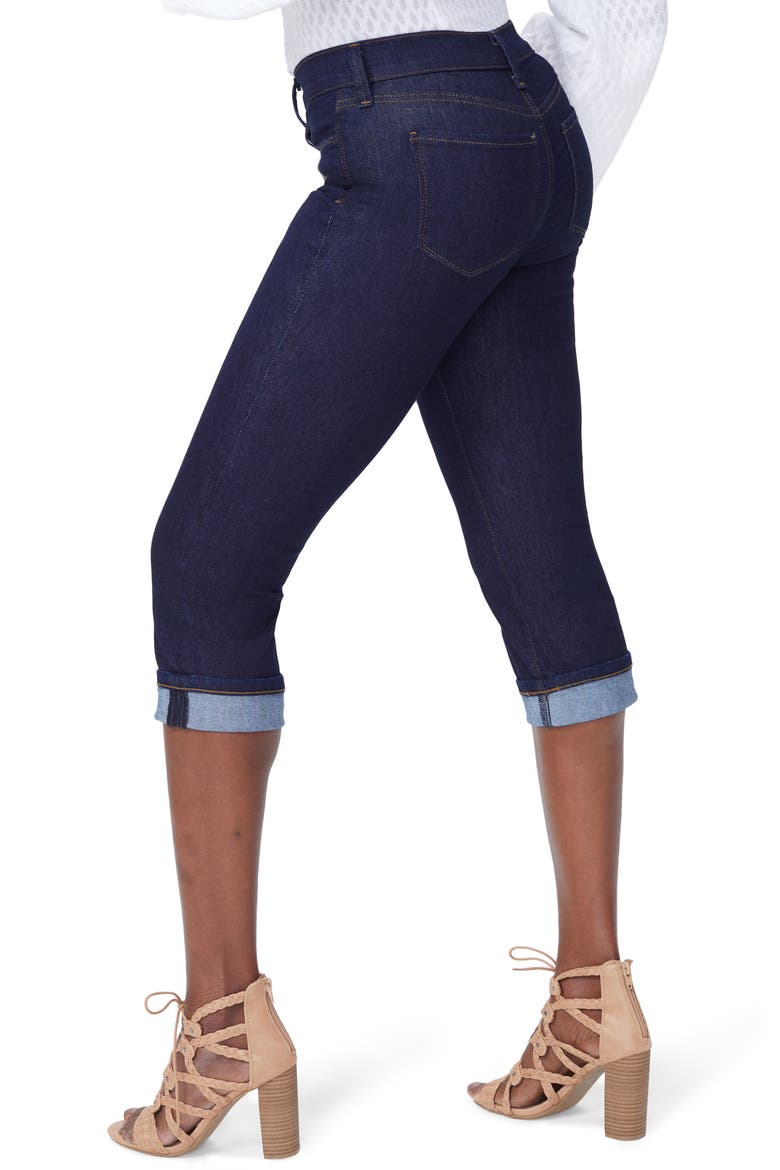 Marilyn Crop Cuff Jeans, Alternate, color, RINSE