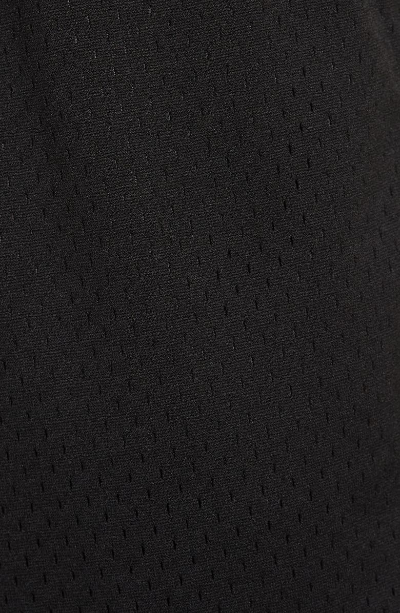 Mitchell & Ness NBA Iridescent Logo Mesh Shorts, Alternate, color,