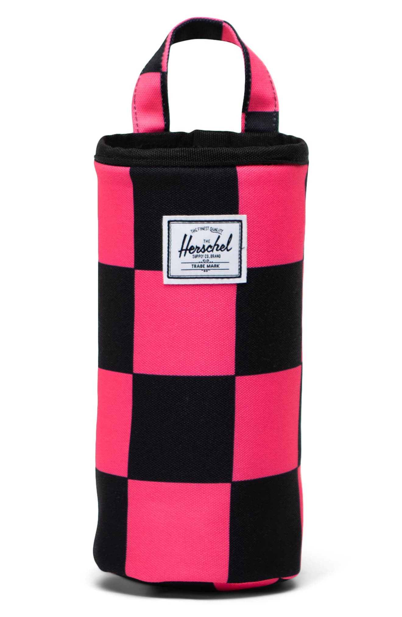 Herschel Supply Co. Alexander Insulated Recycled Polyester Zip Tote and Bottle Holder, Alternate, color, 