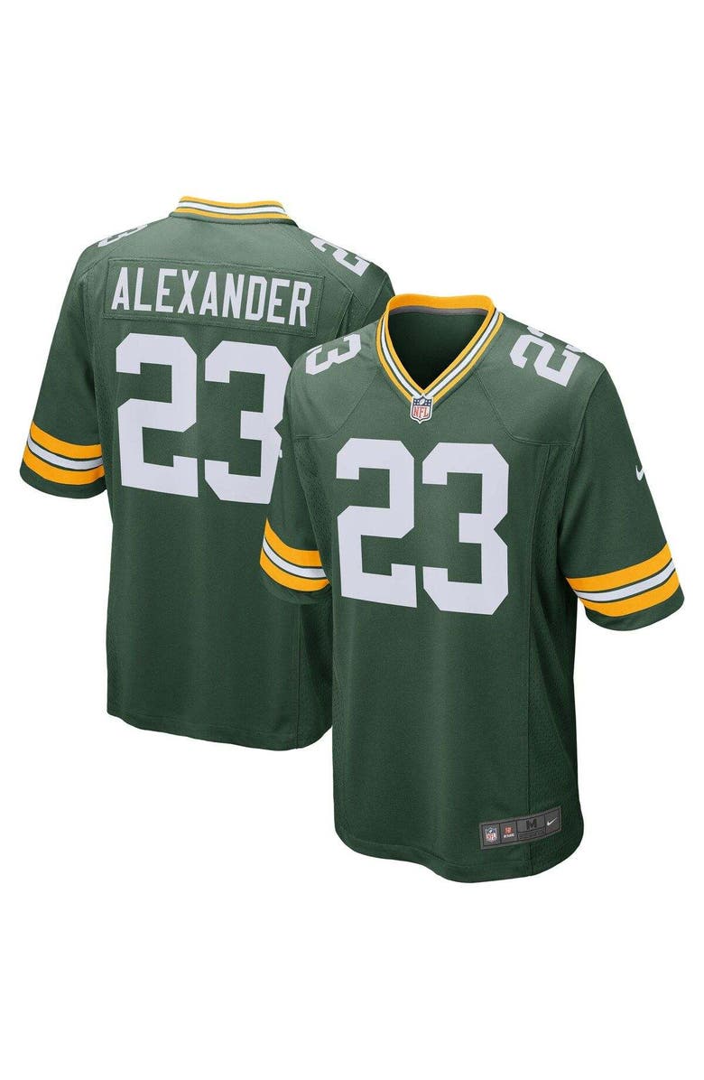 Nike Men's Nike Jaire Alexander Green Green Bay Packers Game Jersey, Main, color, 