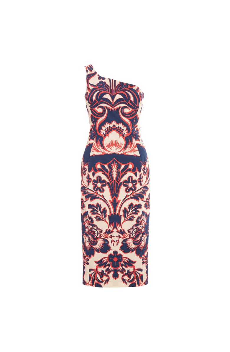 La DoubleJ Bold Shoulder Dress Va-Va Placée White, Main, color, Va-Va Placée White