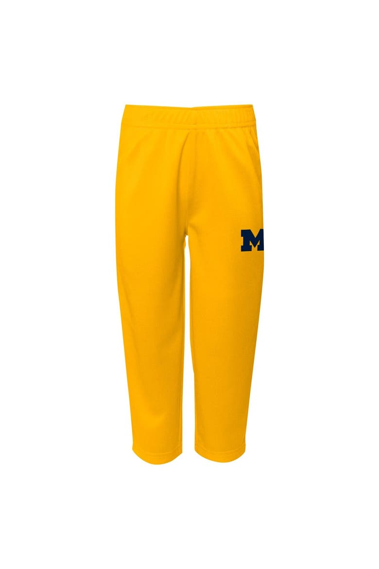 Infant Michigan Wolverines Two-Piece Red Zone Jersey & Pants Set, Alternate, color, Navy