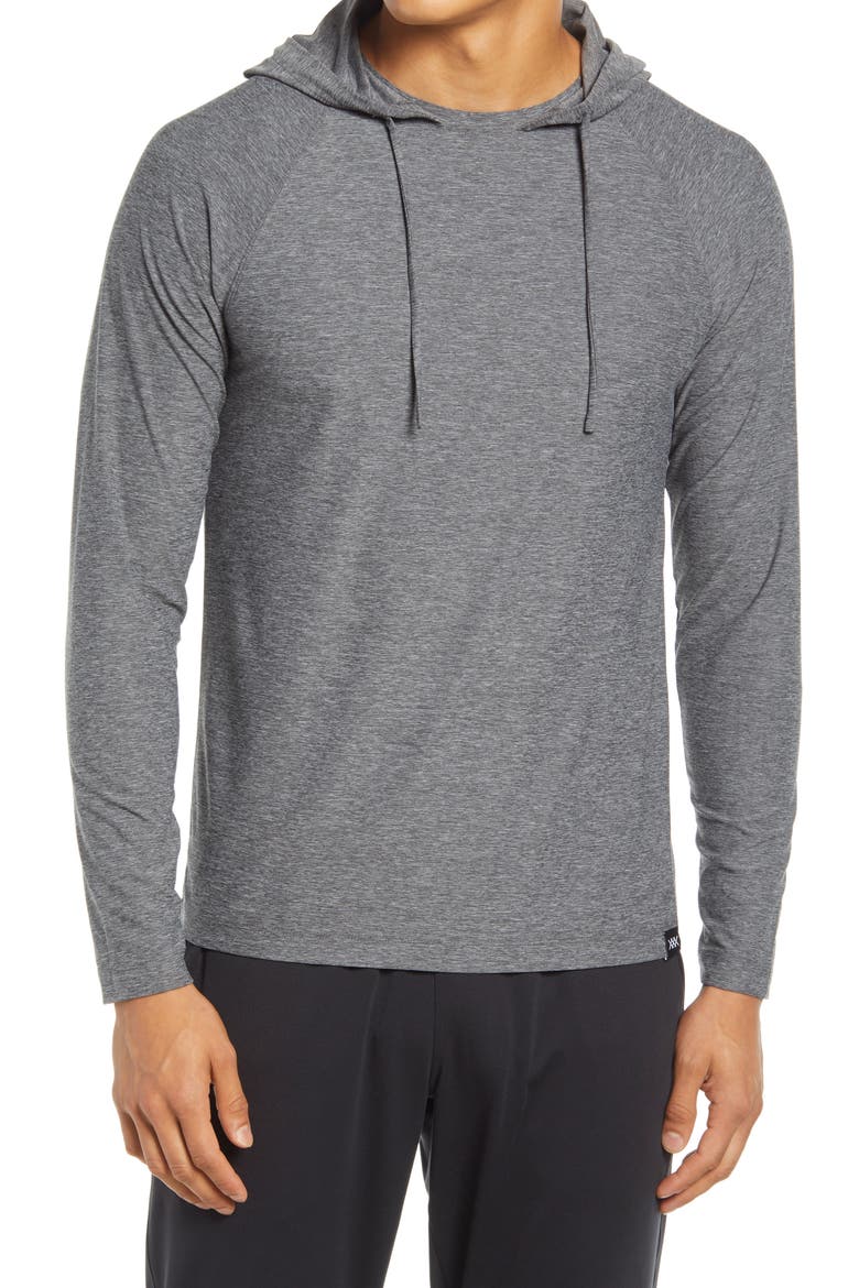 Reign Performance Hoodie, Main, color, BLACK