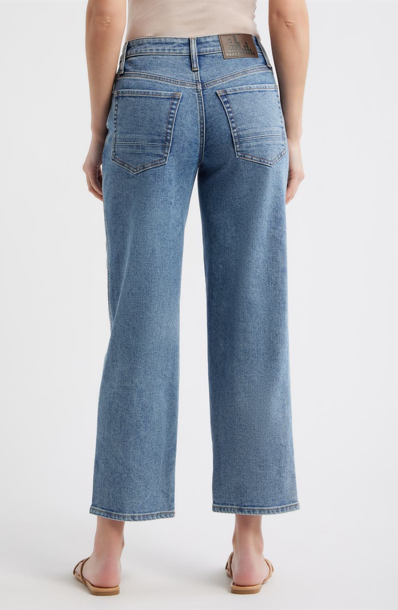 CITY BLUES Slant Pocket Ankle Straight Leg Jeans, Alternate, color, 