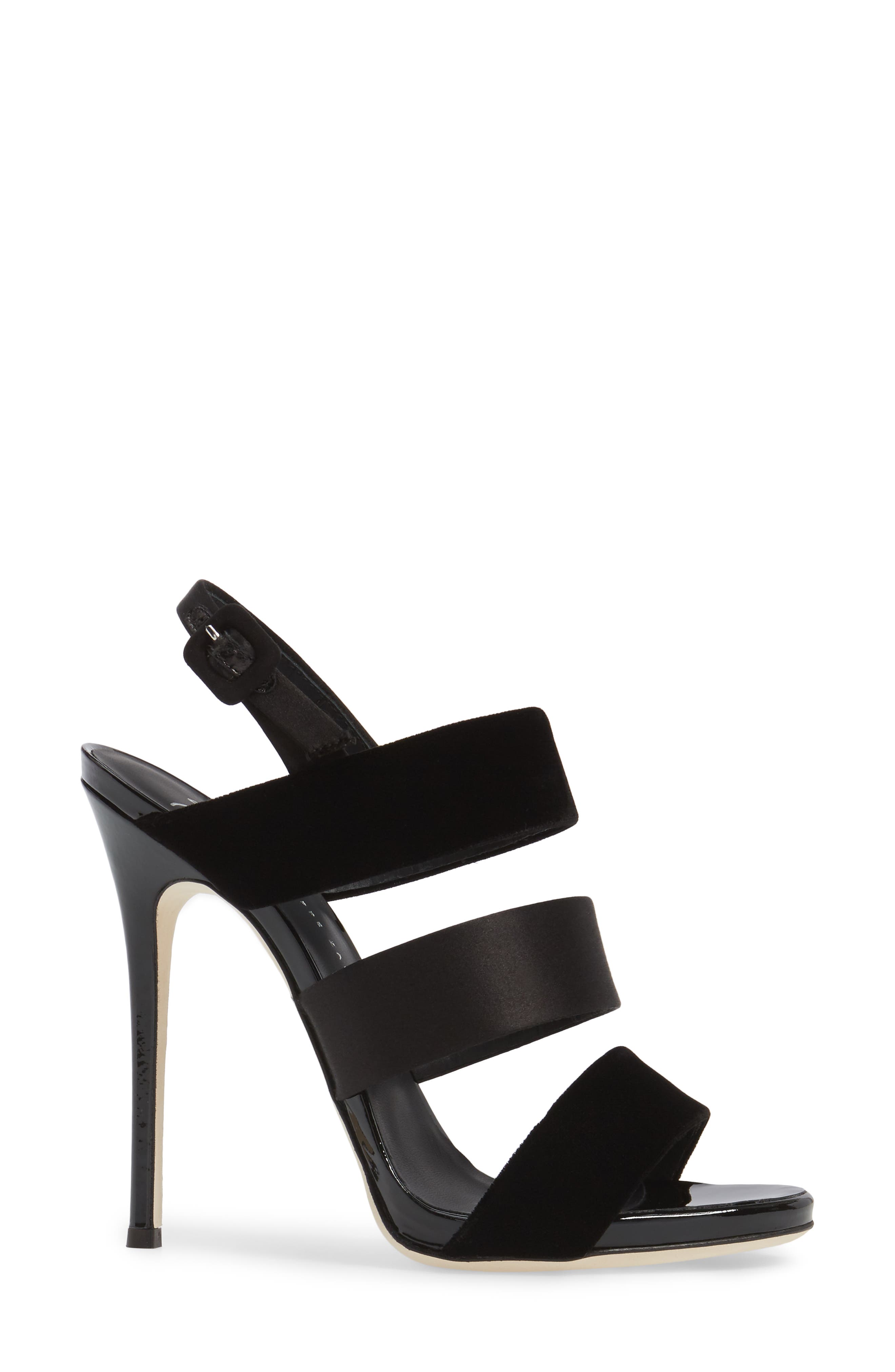Giuseppe Zanotti Strappy Slingback Sandal, Alternate, color, 