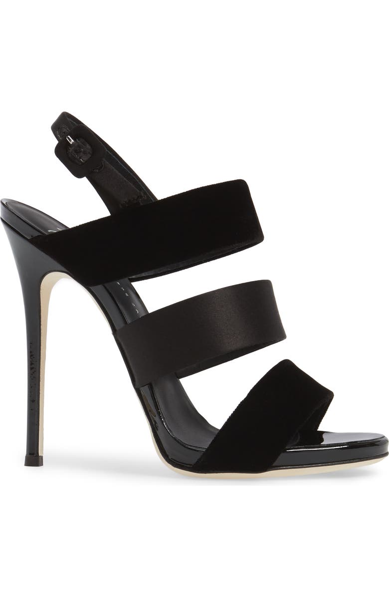 Giuseppe Zanotti Strappy Slingback Sandal, Alternate, color,
