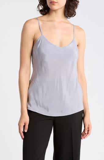 AG Scarlet Matte Satin Camisole