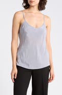 AG Scarlet Matte Satin Camisole
