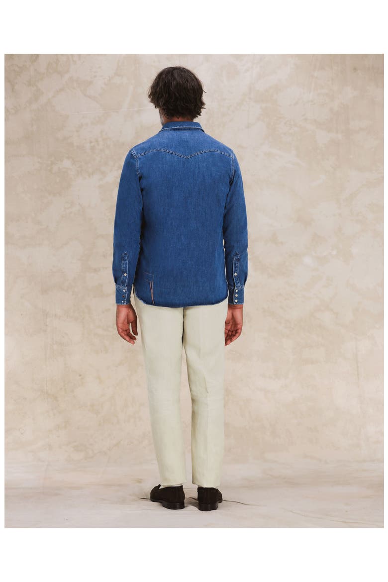 Texan Denim Shirt, Alternate, color, D310
