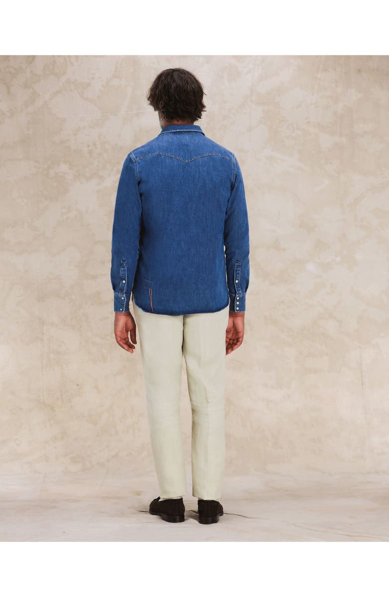 Fortela Ntex Texan Denim Shirt, Alternate, color, D310