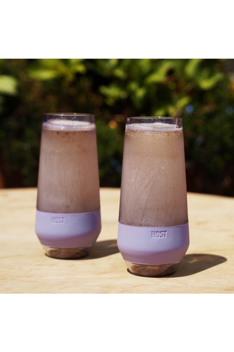 Champagne FREEZE Cooling Cup Set of 2, Alternate, color, Deep Lilac